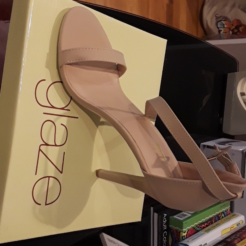 Stiletto high heel sandals